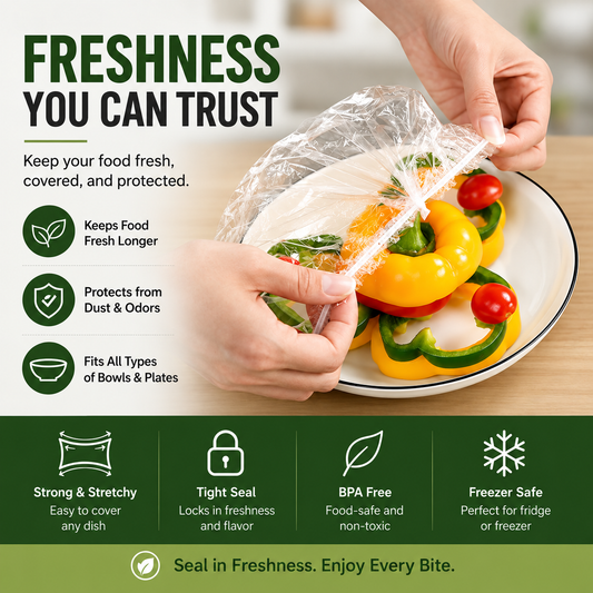 Hyggear Reusable Stretch Food Covers - 20 Covers Pack - 8387647823595