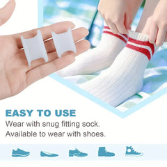 Hyggear Toe Separator Made Of Silica Gel Bracket