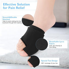 Hyggear Hot & Cold Bunion Fix, Ball of Foot Pain Relief Cold & Heat Therapy Gel Foot Ice Pack for Swelling, Plantar Fasciitis, Blisters, Bunions, Hallux Valgus, Sport Injuries, Flat feet