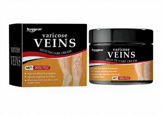 Hyggear Varicose Veins Cream - Natural Relief Treatment for Legs, Spider Varicose Vein and Strengthen Capillary Health