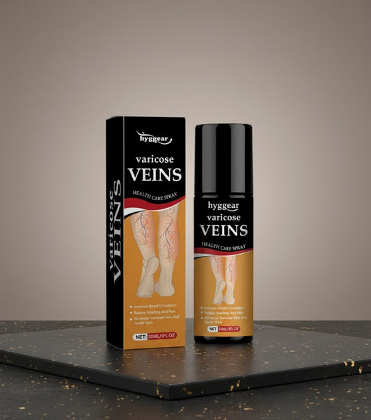 Hyggear Varicose Veins Spray - Natural Relief Treatment for Legs, Spider Varicose Vein and Strengthen Capillary Health