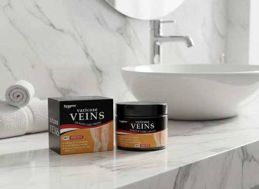 Hyggear Varicose Veins Cream - Natural Relief Treatment for Legs, Spider Varicose Vein and Strengthen Capillary Health