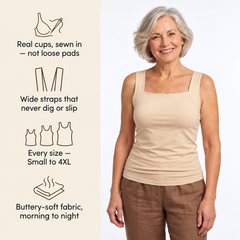 Hyggear's Built In Comfort Bra Tanktop (Copy)