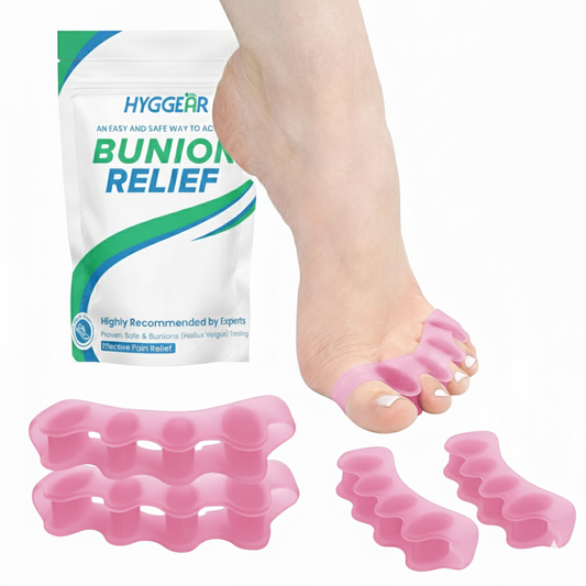 Hyggear™ Toe Separators - Correcting Bunions - For Both Men and Women - Blue And Pink Colors