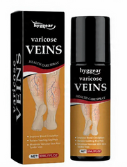 Hyggear Varicose Veins Spray - Natural Relief Treatment for Legs, Spider Varicose Vein and Strengthen Capillary Health