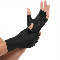 Hyggear Arthritis Gloves | Fingerless Arthritis Carpal Tunnel Pain Relief Gloves For Men & Women | Hand Support Wrist Brace For Rheumatoid, Tendonitis, Swelling, Crocheting, Typing - 736452019