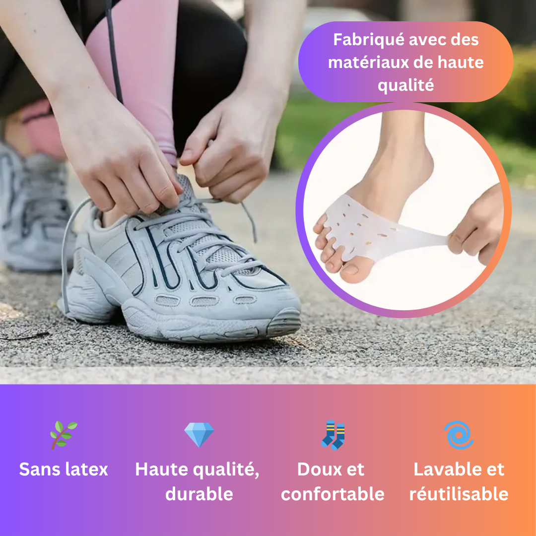 Offre Spéciale Lot – Séparateurs d’Orteils en Silicone Hyggear
