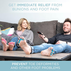 HYGGEAR Pink Toe Separators - Correcting Bunions and Restoring Toes to Their Original Shape