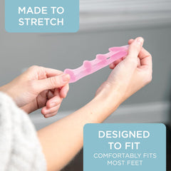 HYGGEAR Pink Toe Separators - Correcting Bunions and Restoring Toes to Their Original Shape